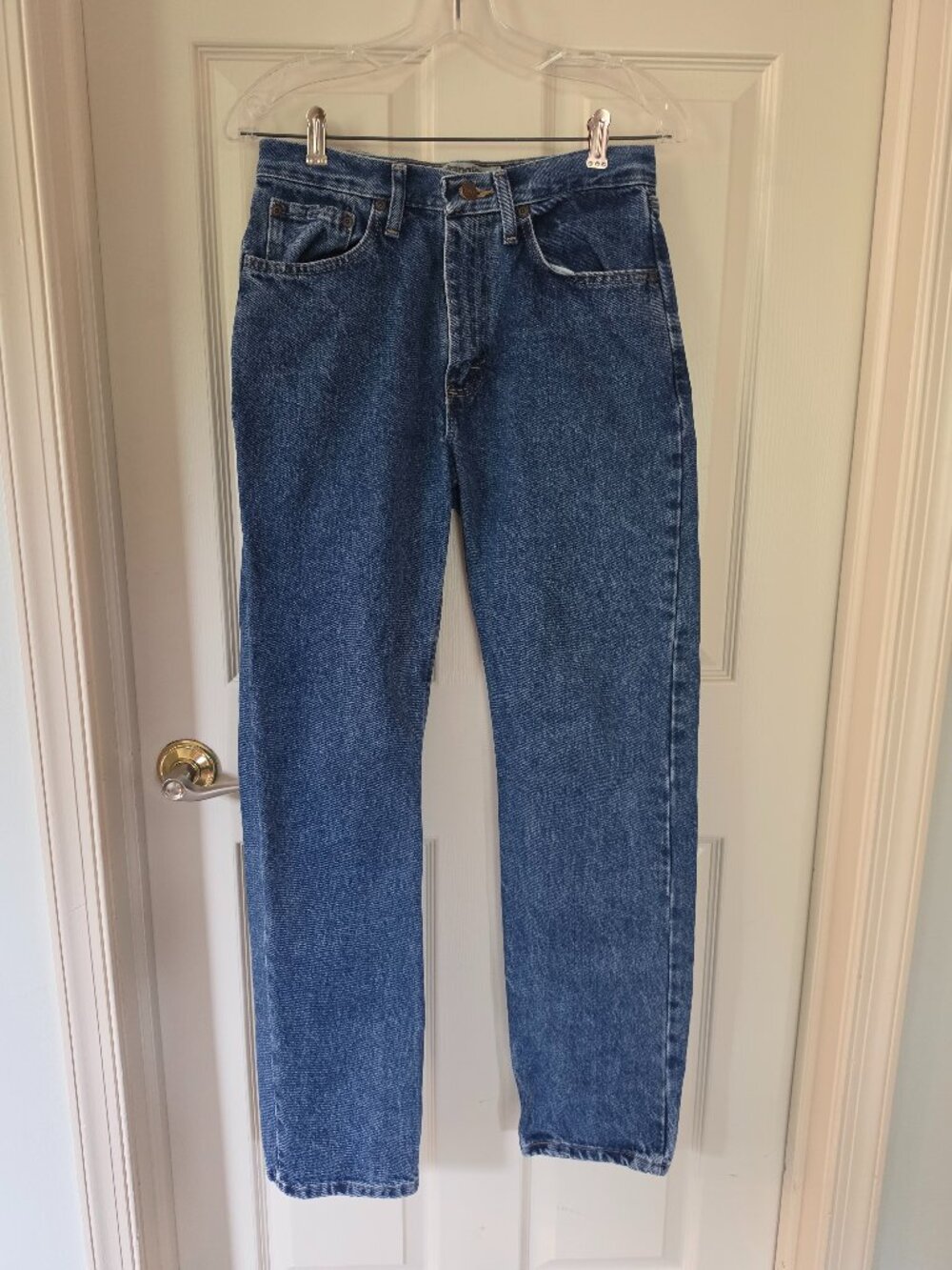 Vintage Wrangler High Rise Straight leg blue jeans 29x32 ZM100SW